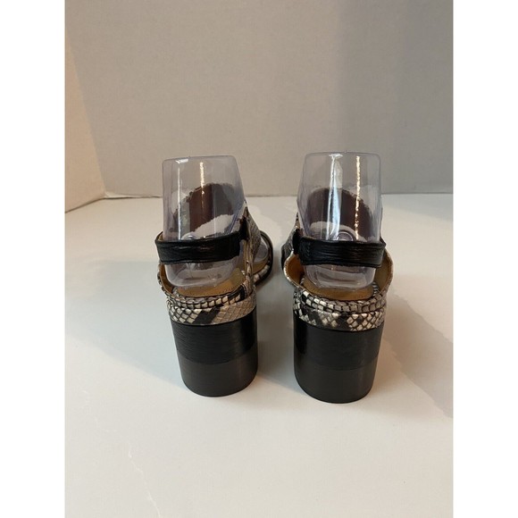 Ariat Milan Two24 Snakeskin Heeled Sandals Size 7B - Picture 2 of 7